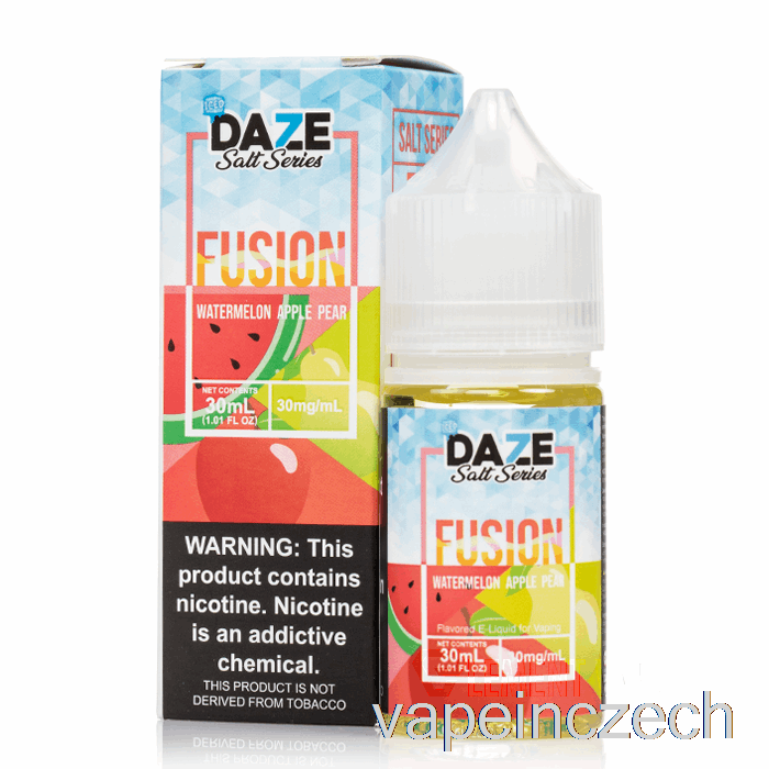 Ledový Meloun Jablko Hruška - 7 Omlazovacích Solí - 30 Ml 50mg Vape Pero